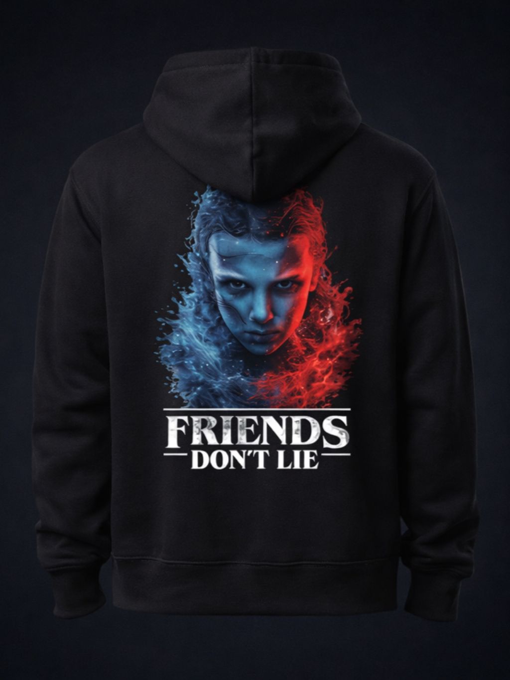 Stranger Things Black Hoodie