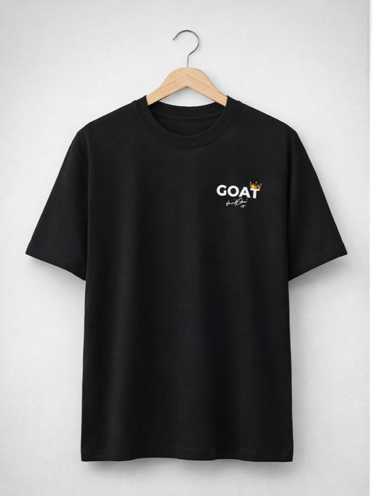 GOAT 18 Forever Oversized T-Shirt – Black
