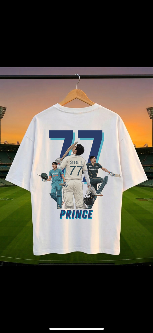 PRINCE 77 OVERSIZED TEE