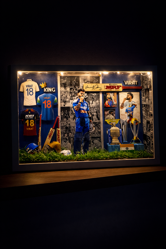 Virat Kohli LED Frame (9×12 Inch)