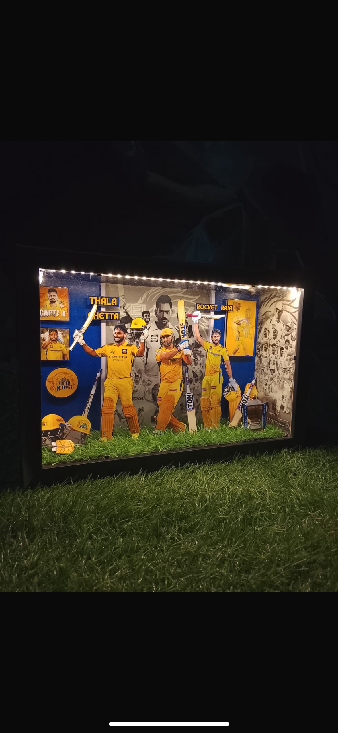 CSK LED 3D FRAME 9x12 inch