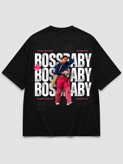 Oversized Graphic T-Shirt – Boss Baby Edition